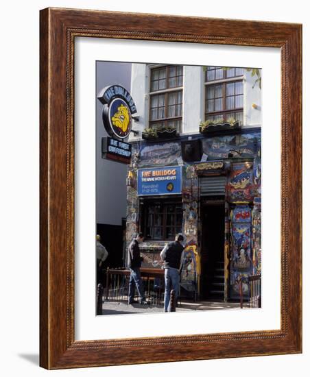 Exterior of the Bulldog Coffee Shop, Amsterdam, the Netherlands (Holland)-Richard Nebesky-Framed Photographic Print