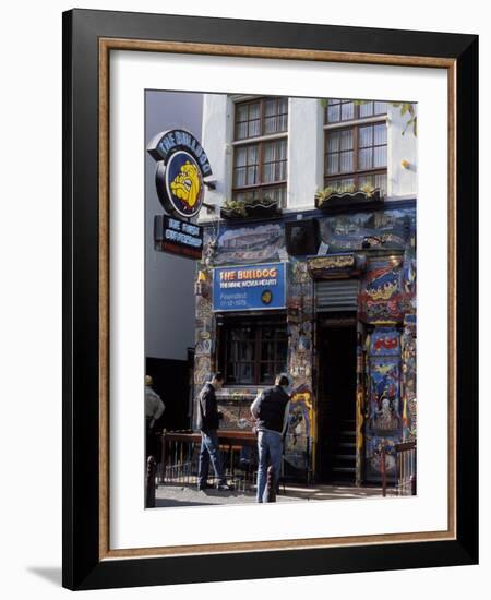 Exterior of the Bulldog Coffee Shop, Amsterdam, the Netherlands (Holland)-Richard Nebesky-Framed Photographic Print