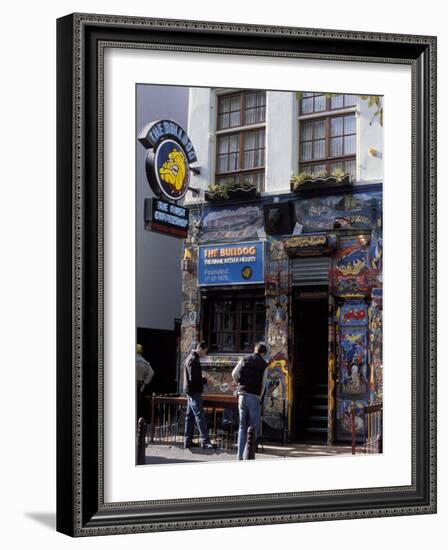 Exterior of the Bulldog Coffee Shop, Amsterdam, the Netherlands (Holland)-Richard Nebesky-Framed Photographic Print