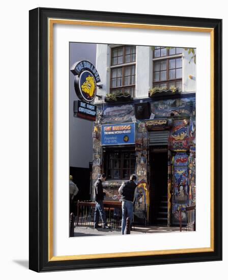 Exterior of the Bulldog Coffee Shop, Amsterdam, the Netherlands (Holland)-Richard Nebesky-Framed Photographic Print