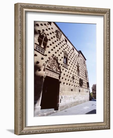 Exterior of the Casa De Las Conchas (House of Shells), Salamanca, Castilla-Leon (Castile), Spain-Robert Harding-Framed Photographic Print