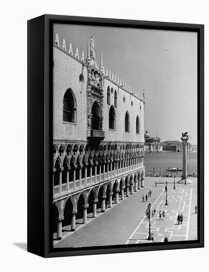 Exterior of the Doge's Palace-null-Framed Premier Image Canvas