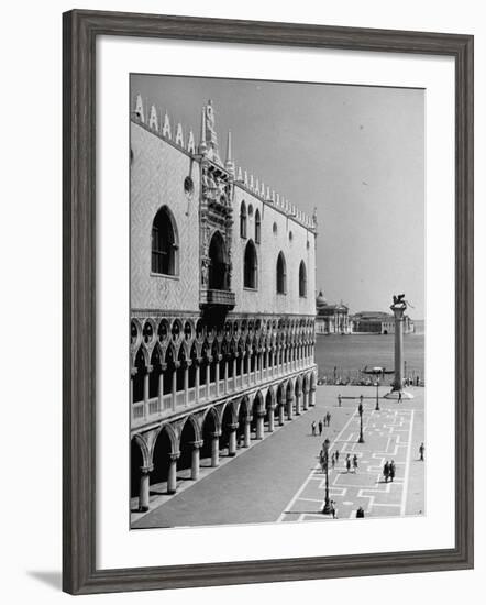 Exterior of the Doge's Palace-null-Framed Photographic Print