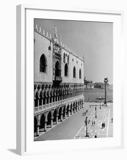 Exterior of the Doge's Palace-null-Framed Photographic Print