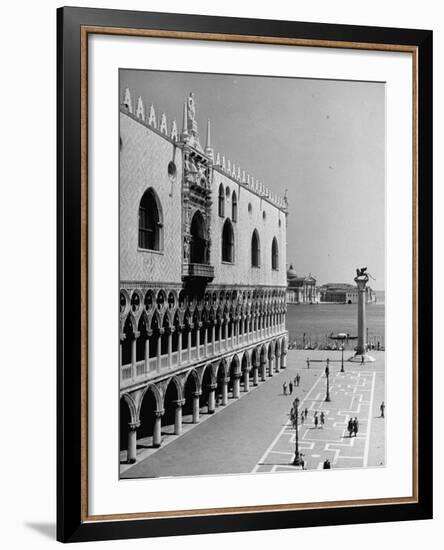 Exterior of the Doge's Palace-null-Framed Photographic Print