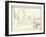 Exterior of the Gare Saint-Lazare (Pencil on Paper)-Claude Monet-Framed Giclee Print