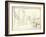 Exterior of the Gare Saint-Lazare (Pencil on Paper)-Claude Monet-Framed Giclee Print