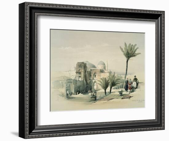 Exterior of the Holy Sepulchre-David Roberts-Framed Giclee Print