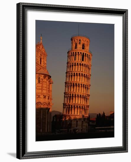 Exterior of the Leaning Tower of Pisa-Richard Hamilton Smith-Framed Photographic Print