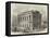Exterior of the Manchester Free Library-null-Framed Premier Image Canvas