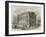 Exterior of the Manchester Free Library-null-Framed Giclee Print