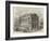 Exterior of the Manchester Free Library-null-Framed Giclee Print