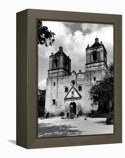 Exterior of the Mission Conception Near San Antonio, also known as the Alamo-Carl Mydans-Framed Premier Image Canvas