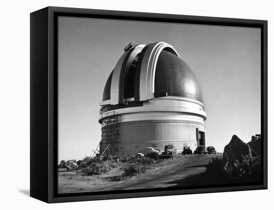 Exterior of the Mount Palomar Dome-null-Framed Premier Image Canvas