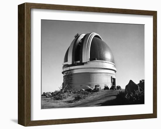 Exterior of the Mount Palomar Dome-null-Framed Photographic Print