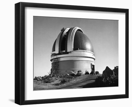 Exterior of the Mount Palomar Dome-null-Framed Photographic Print