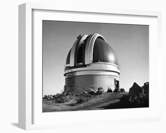 Exterior of the Mount Palomar Dome-null-Framed Photographic Print