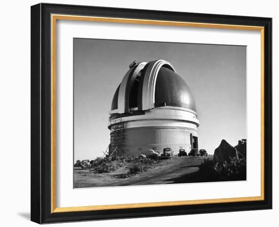 Exterior of the Mount Palomar Dome-null-Framed Photographic Print