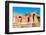 Exterior of the Theater, Ostia Antica archaeological site, Ostia, Rome province, Latium (Lazio)-Nico Tondini-Framed Photographic Print