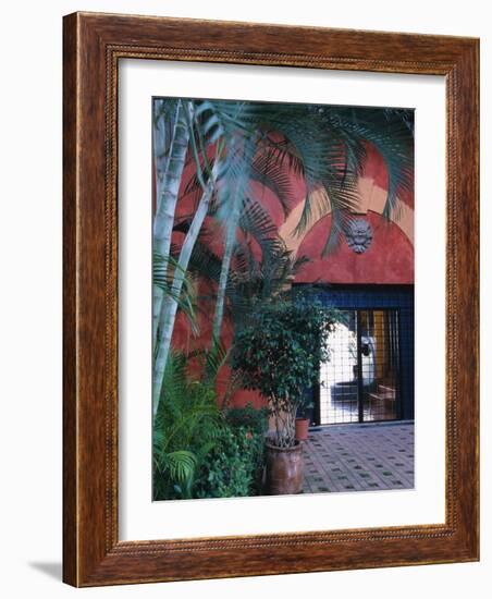 Exterior of Traditional Mexican Architecture, Puerto Vallarta, Mexico-Merrill Images-Framed Photographic Print