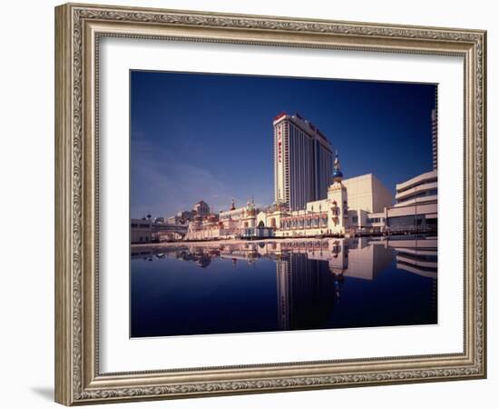 Exterior of Trump Taj Mahal Casino-Ted Thai-Framed Photographic Print