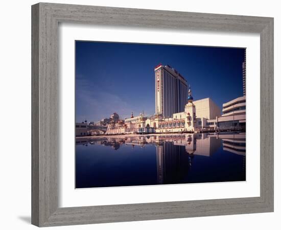 Exterior of Trump Taj Mahal Casino-Ted Thai-Framed Photographic Print