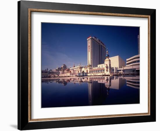 Exterior of Trump Taj Mahal Casino-Ted Thai-Framed Photographic Print