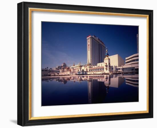 Exterior of Trump Taj Mahal Casino-Ted Thai-Framed Photographic Print