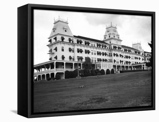 Exterior of Wentworth by the Sea Hotel-Walker Evans-Framed Premier Image Canvas