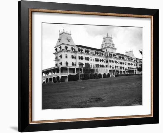 Exterior of Wentworth by the Sea Hotel-Walker Evans-Framed Photographic Print