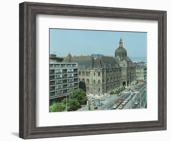 Exterior View, Built by Oedeon Lechner-null-Framed Giclee Print