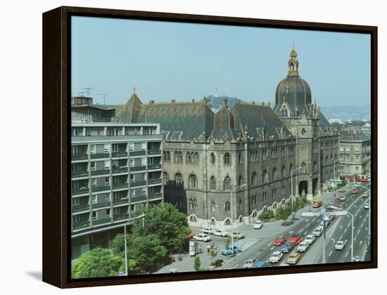 Exterior View, Built by Oedeon Lechner-null-Framed Premier Image Canvas