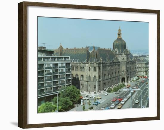 Exterior View, Built by Oedeon Lechner-null-Framed Giclee Print