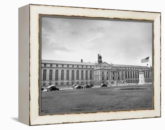 Exterior View of Atlanta Federal Prison-Myron Davis-Framed Premier Image Canvas