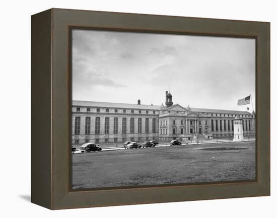 Exterior View of Atlanta Federal Prison-Myron Davis-Framed Premier Image Canvas