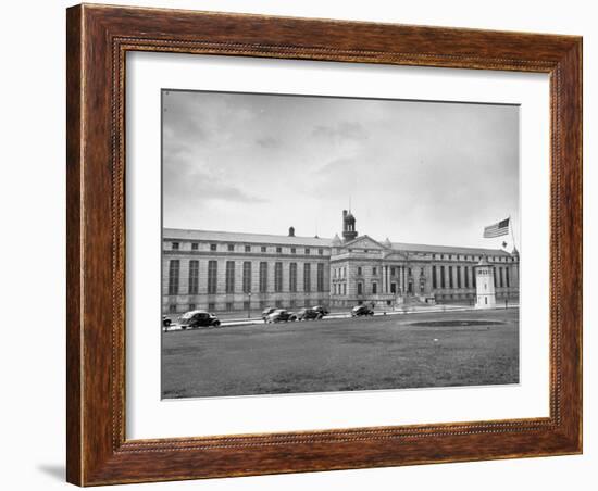 Exterior View of Atlanta Federal Prison-Myron Davis-Framed Photographic Print