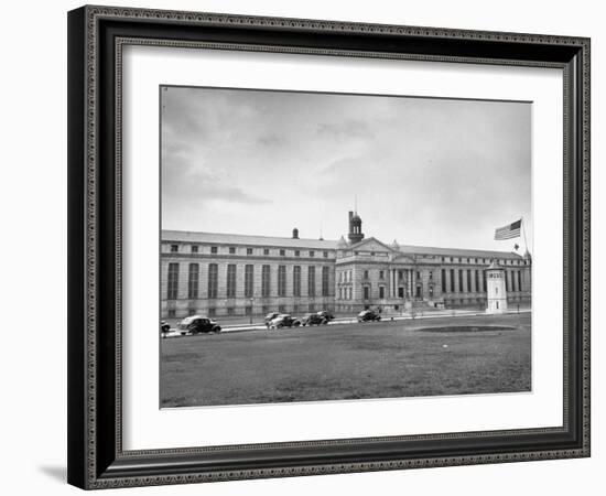 Exterior View of Atlanta Federal Prison-Myron Davis-Framed Photographic Print