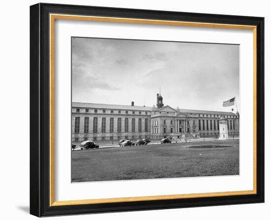 Exterior View of Atlanta Federal Prison-Myron Davis-Framed Photographic Print