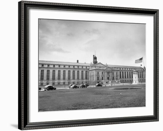 Exterior View of Atlanta Federal Prison-Myron Davis-Framed Photographic Print