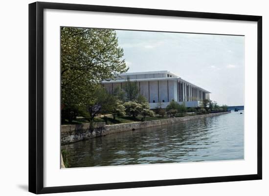 Exterior View of John F. Kennedy Center for Tne Performing Arts-null-Framed Photographic Print