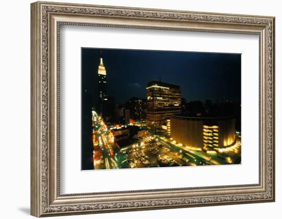 Exterior View of Madison Square Garden-Dirck Halstead-Framed Photographic Print