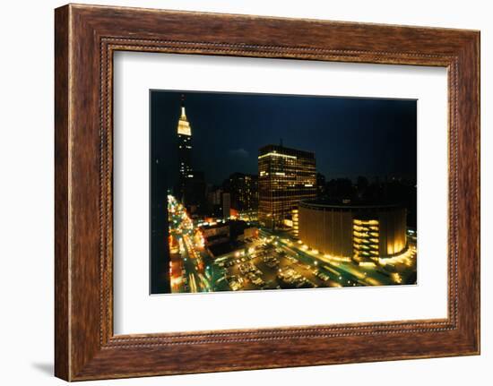 Exterior View of Madison Square Garden-Dirck Halstead-Framed Photographic Print