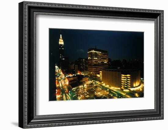 Exterior View of Madison Square Garden-Dirck Halstead-Framed Photographic Print