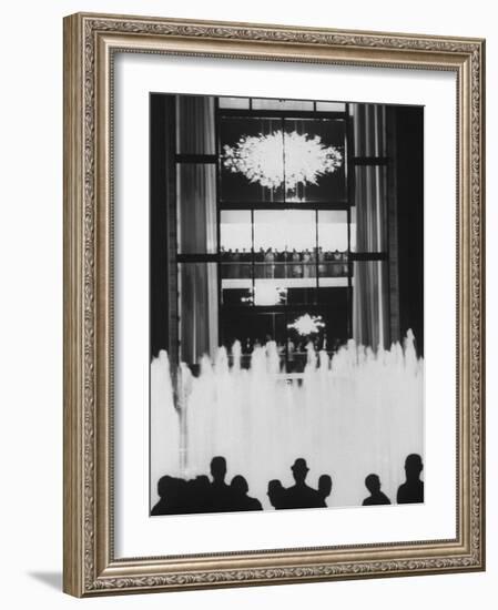 Exterior View of New Metropolitan Opera House at Lincoln Center-John Dominis-Framed Photographic Print