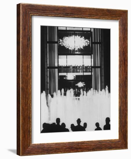 Exterior View of New Metropolitan Opera House at Lincoln Center-John Dominis-Framed Photographic Print
