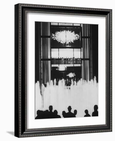 Exterior View of New Metropolitan Opera House at Lincoln Center-John Dominis-Framed Photographic Print