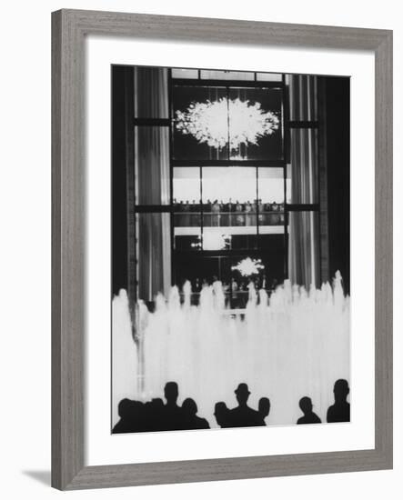 Exterior View of New Metropolitan Opera House at Lincoln Center-John Dominis-Framed Photographic Print