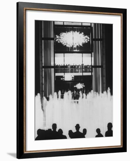 Exterior View of New Metropolitan Opera House at Lincoln Center-John Dominis-Framed Photographic Print