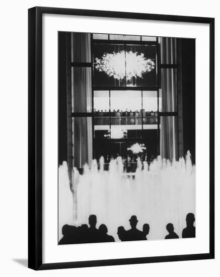 Exterior View of New Metropolitan Opera House at Lincoln Center-John Dominis-Framed Photographic Print