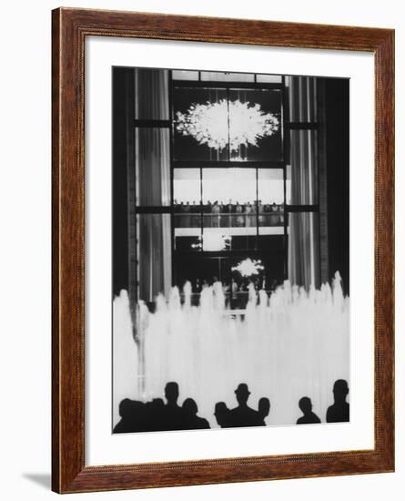 Exterior View of New Metropolitan Opera House at Lincoln Center-John Dominis-Framed Photographic Print